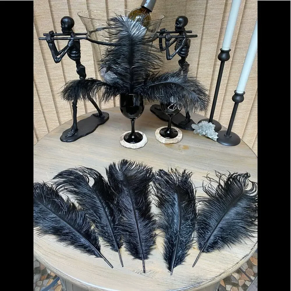 New 8 Ostrich Feathers Halloween Fall